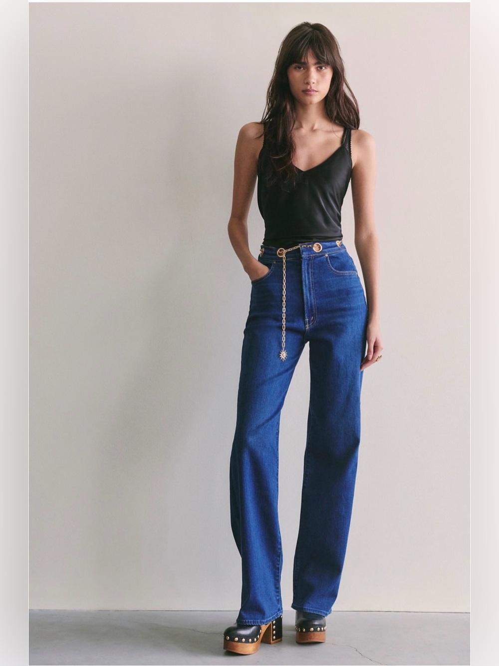 Mother Off The Chain High-Waisted Jeans